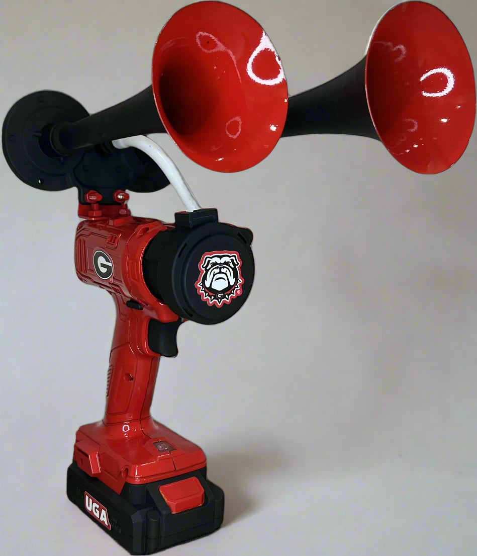 Georgia Bulldogs Train Horn Drill