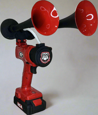 Georgia Bulldogs Train Horn Drill