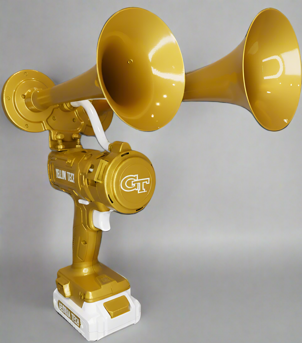 Georgia Tech Yellow Jackets Train Horn Drill