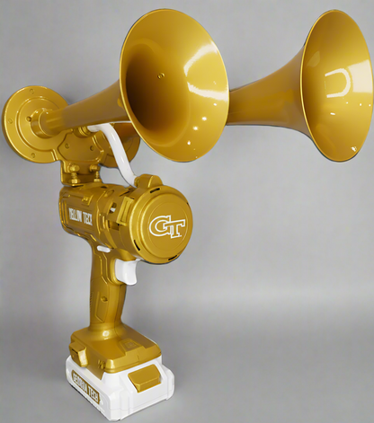 Georgia Tech Yellow Jackets Train Horn Drill