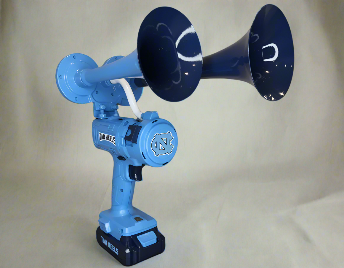 North Carolina Tar Heels Train Horn Drill