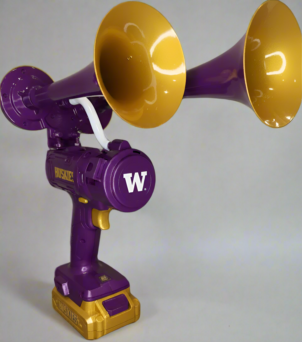 Washington Huskies Train Horn Drill