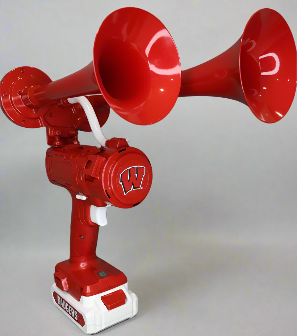 Wisconsin Badgers Train Horn Drill
