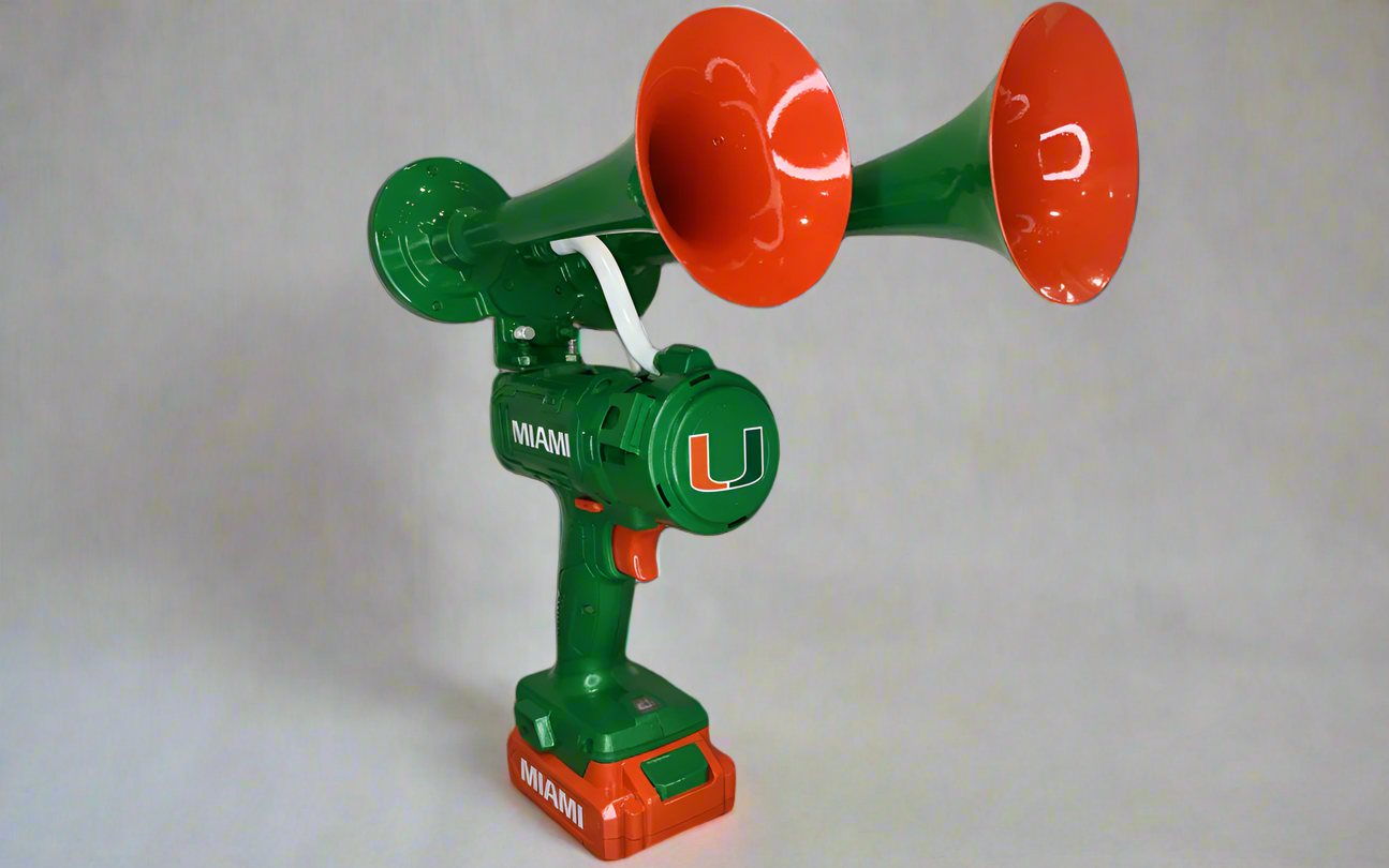 Miami Hurricanes Train Horn Drill