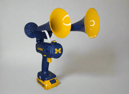 Michigan Wolverines Train Horn Drill
