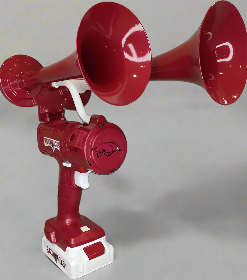Arkansas Razorbacks Train Horn Drill