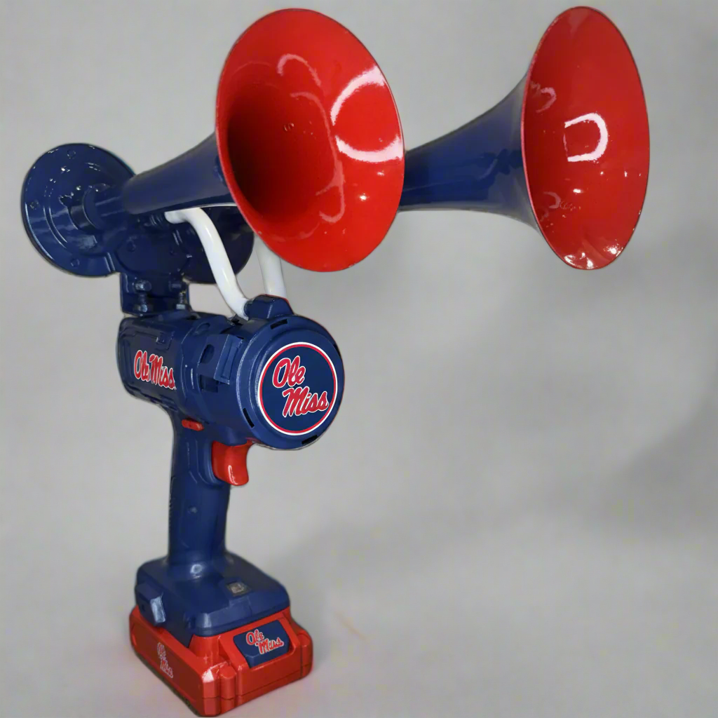 Ole Miss Rebels Train Horn Drill
