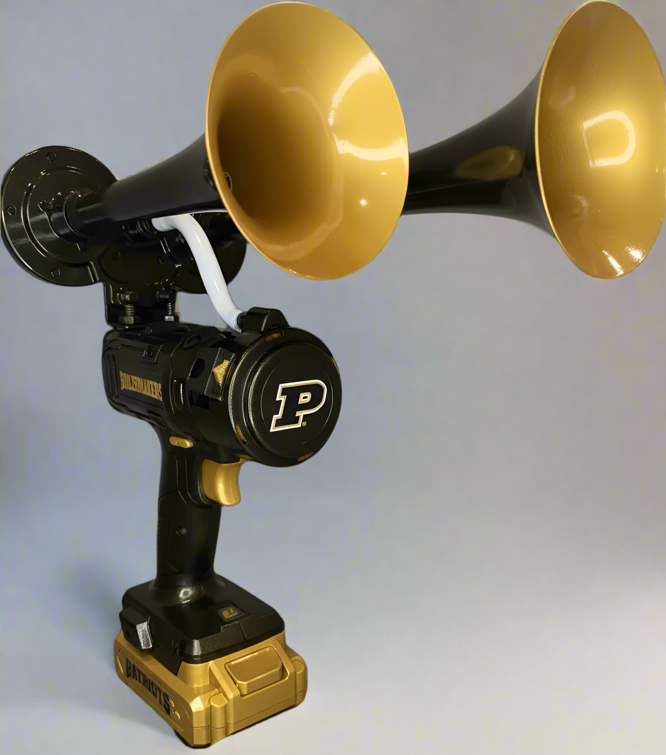 Purdue Boilermakers Train Horn Drill