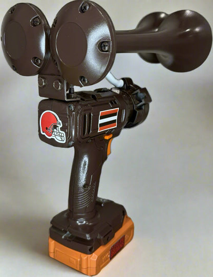 Cleveland Browns Train Horn Drill