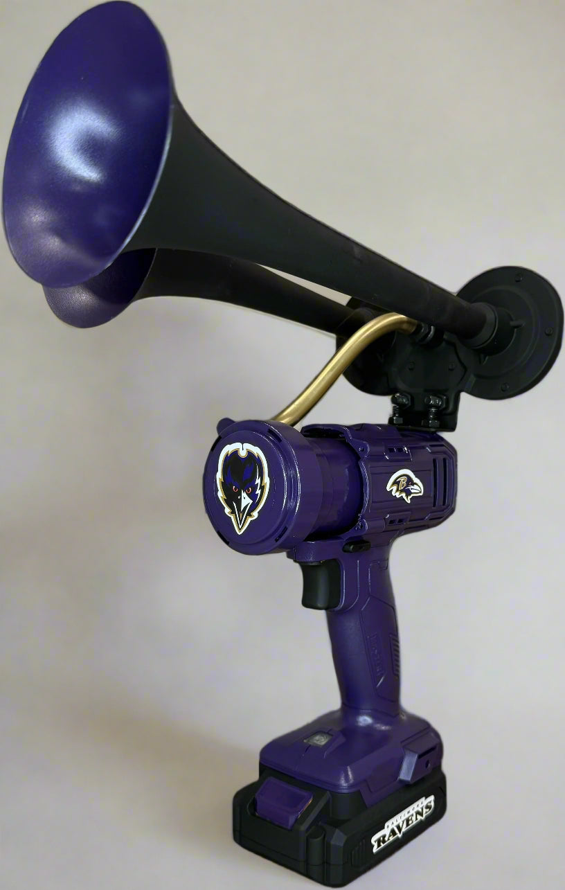 Baltimore Ravens Train Horn Drill