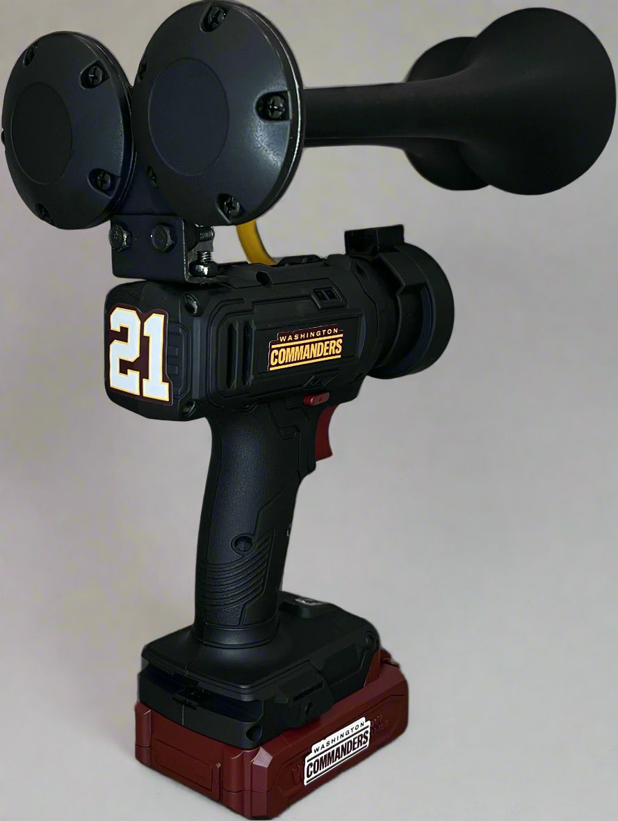 Washington Commanders Train Horn Drill