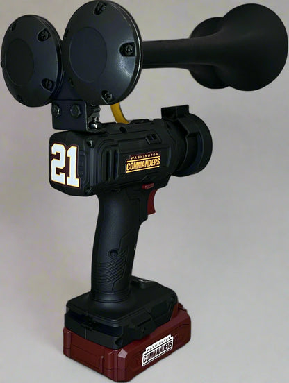 Washington Commanders Train Horn Drill