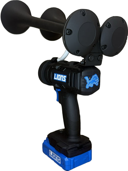 Detroit Lions Train Horn Drill