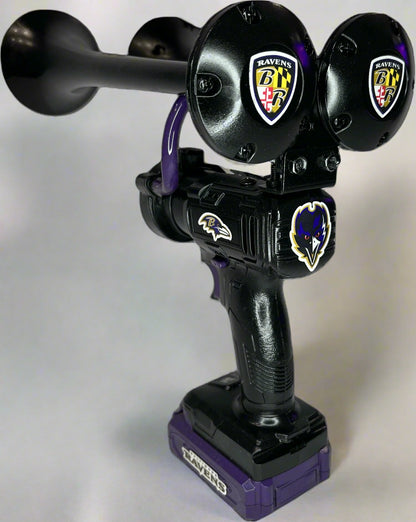 Baltimore Ravens Train Horn Drill