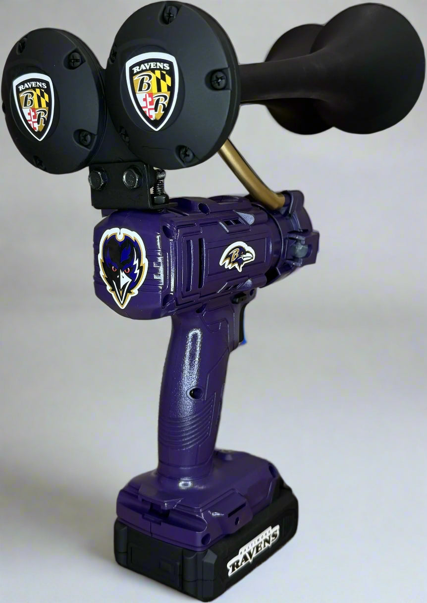 Baltimore Ravens Train Horn Drill