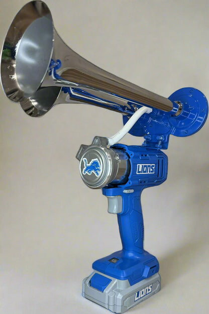 Detroit Lions Train Horn Drill