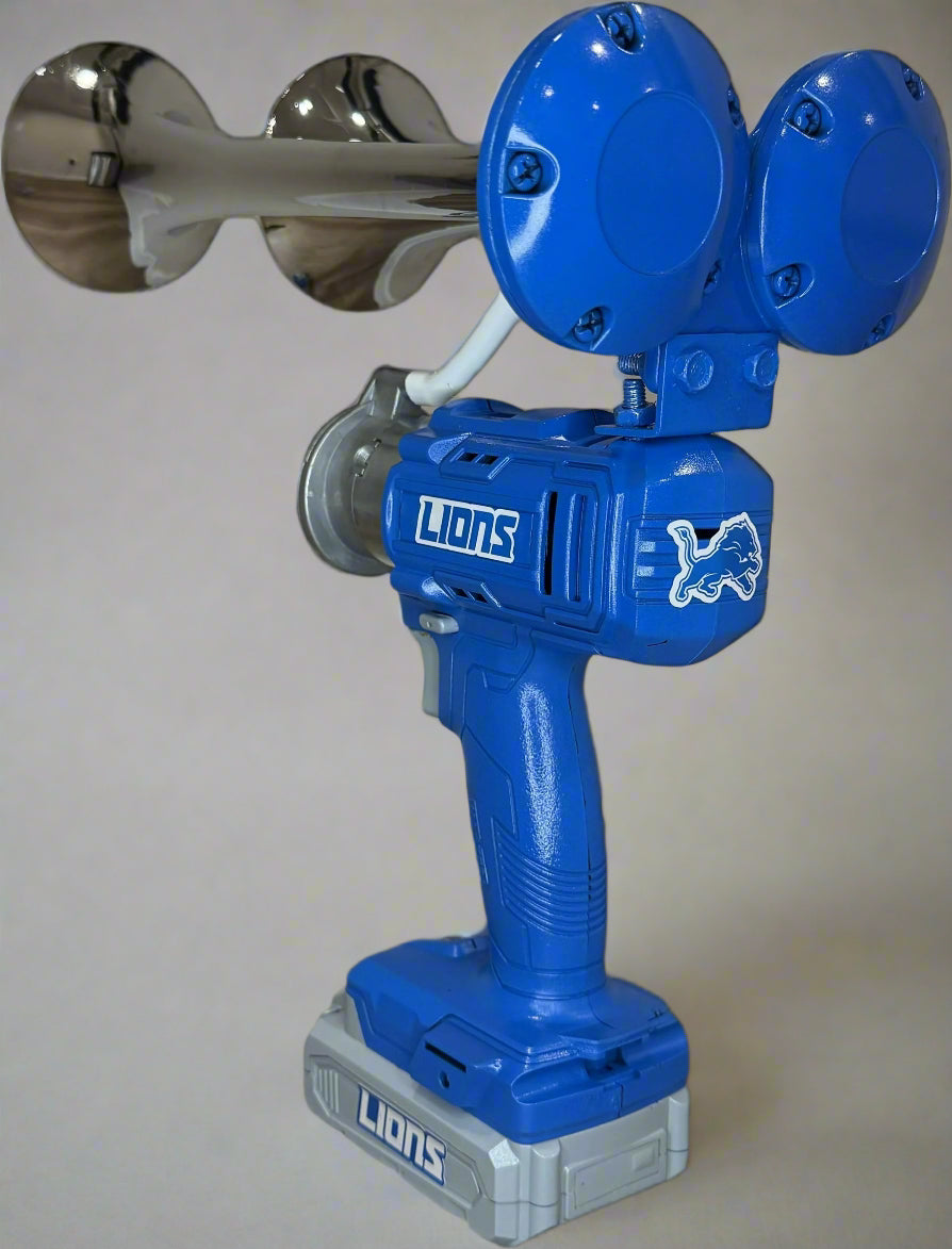 Detroit Lions Train Horn Drill