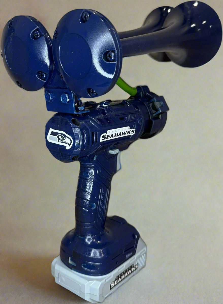 Seattle Seahawks Train Horn Drill