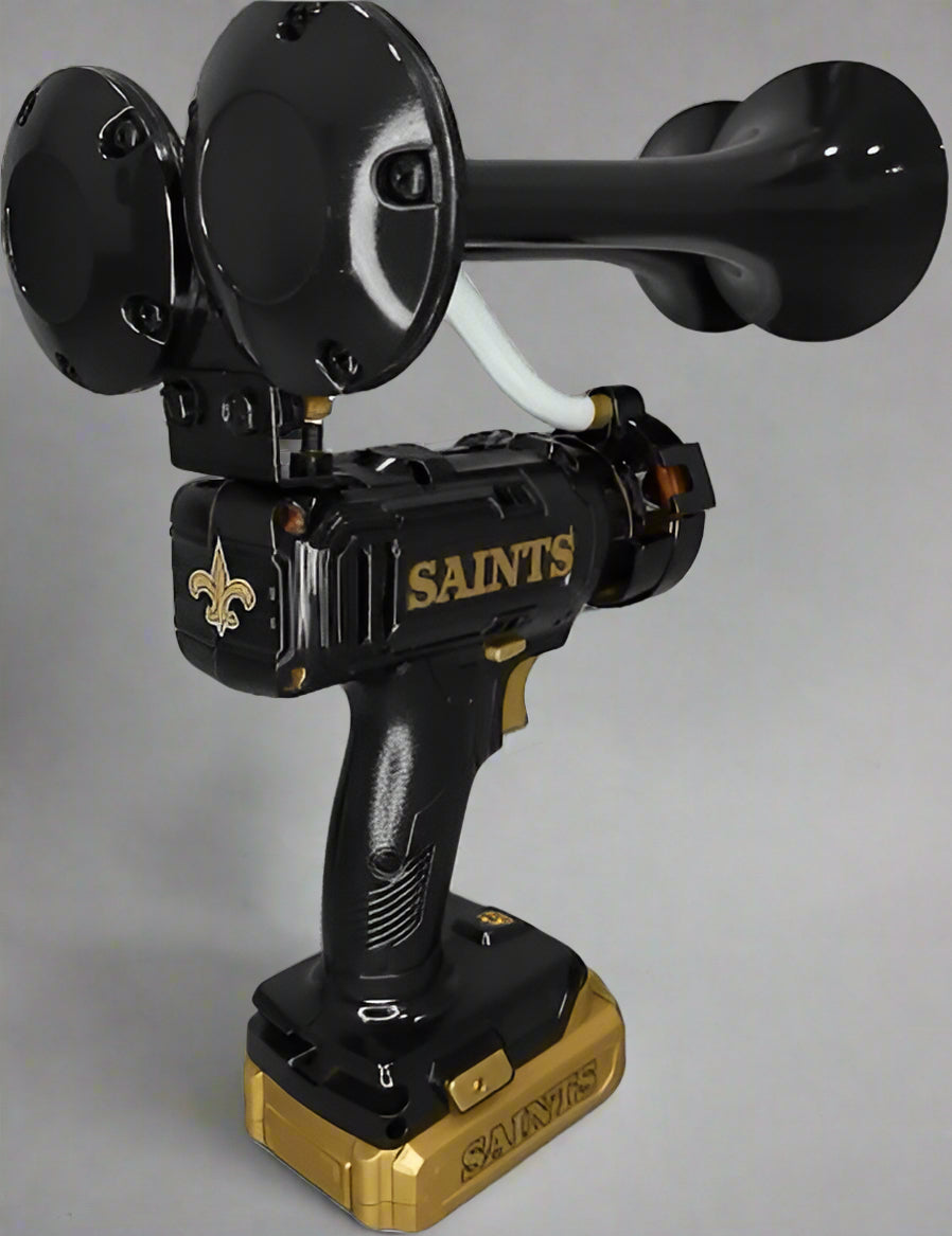 New Orleans Saints Train Horn Drill