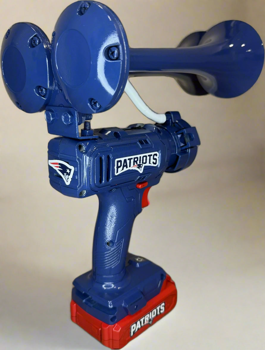 New England Patriots Train Horn Drill