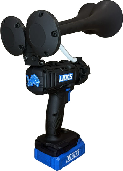 Detroit Lions Train Horn Drill