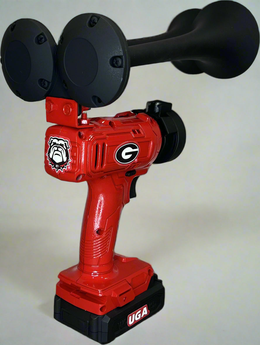 Georgia Bulldogs Train Horn Drill