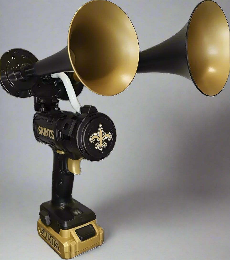 New Orleans Saints Train Horn Drill