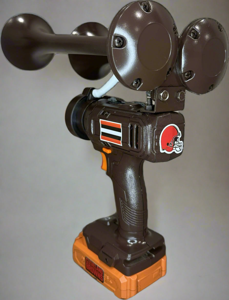 Cleveland Browns Train Horn Drill