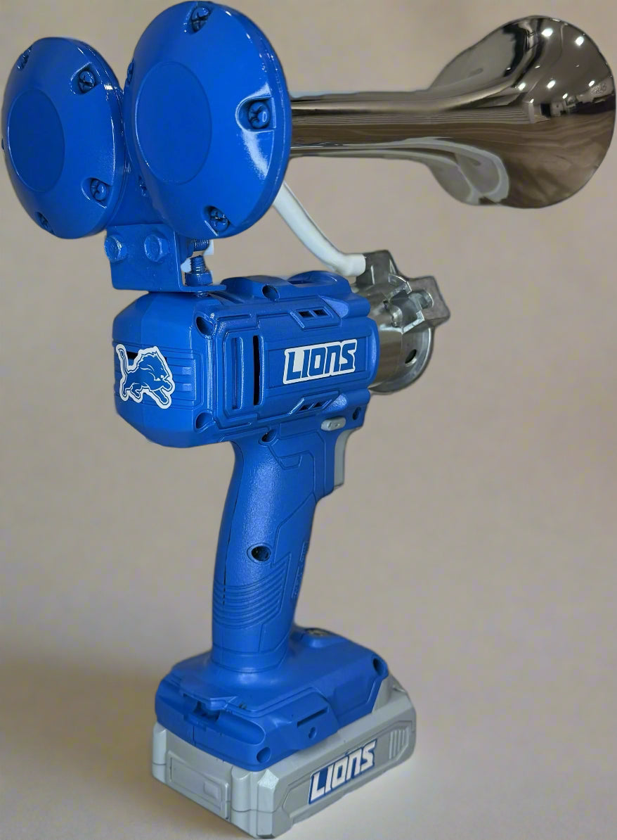 Detroit Lions Train Horn Drill